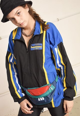 90'S RETRO ATHLEISURE FESTIVAL GARM SPORTS JACKET