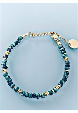  Jade beads bracelet woman gift idea