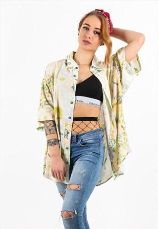 VINTAGE PATTERNED SHIRT PSAW305D