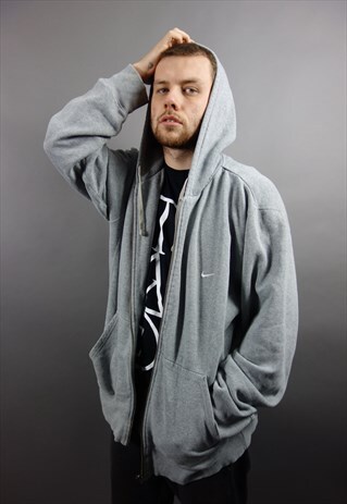 THE GREY NIKE HOODIE