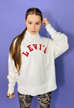 Vintage Levis Spellout Embroidered Sweatshirt