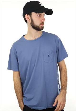 VINTAGE RALPH LAUREN SMALL LOGO T SHIRT TEE