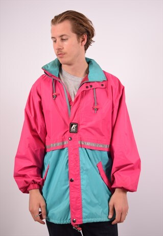 VINTAGE K-WAY OVERJACKET PINK