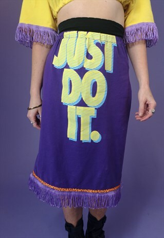 NIKE REWORKED VINTAGE TASSEL SKIRT