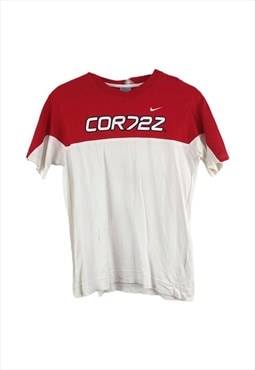 Vintage Nike COR72Z T-Shirt in White S