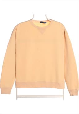 Izod 90's Crewneck Sweatshirt Small Cream