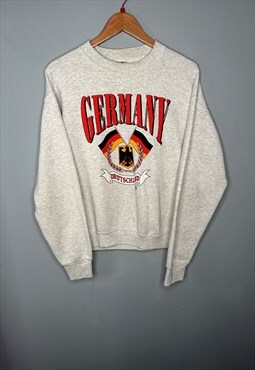 Vintage germany printed spellout graphic sweatshirt