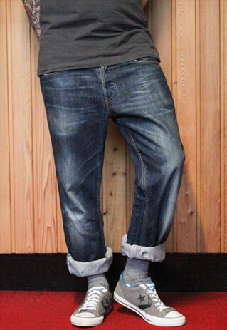 VINTAGE BLUE LEVI'S 512 JEANS