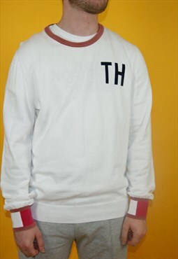 Vintage Y2K Tommy Hilfiger Lightweight Jumper Sweatshirt XL