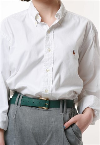 90S POLO RALPH LAUREN COTTON VINTAGE SHIRT 17024
