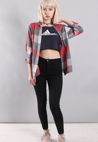 VINTAGE FRENCH CONNECTION CHECK FLANNEL SHIRT