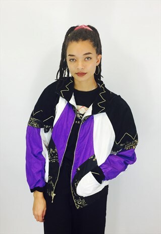 VINTAGE FESTIVAL 80S RAVE WINDBREAKER JACKET