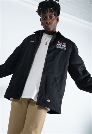 Vintage DICKIES workwear jacket in black. | Best Days Vintage | ASOS ...