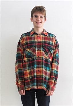 JEAN MASERIC Moleskin Flannel 45 Size 2XL Long Sleeve Shirt