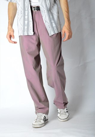 VINTAGE 80S PURPLE CHAMELEON PANTS