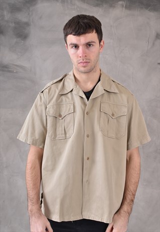 VINTAGE SHIRT IN CREAM 90S