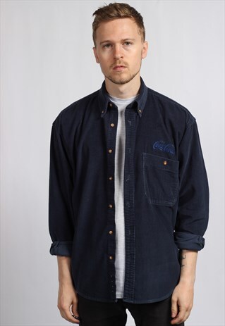 VINTAGE COCA-COLA CORDUROY SHIRT