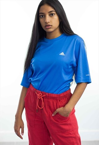 VINTAGE ADIDAS T-SHIRT LOGO 90S S 4.9