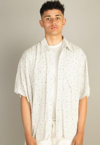 VINTAGE PATTERN SHIRT PTS347