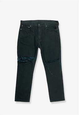 Vintage Levi's 511 Distressed Jeans Black W38 L30