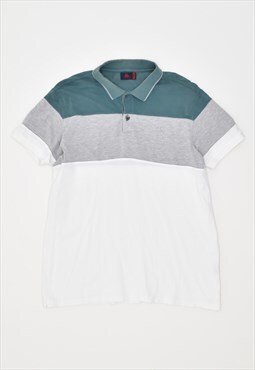 Vintage 00' Y2K Kappa Polo Shirt Colourblock Multi