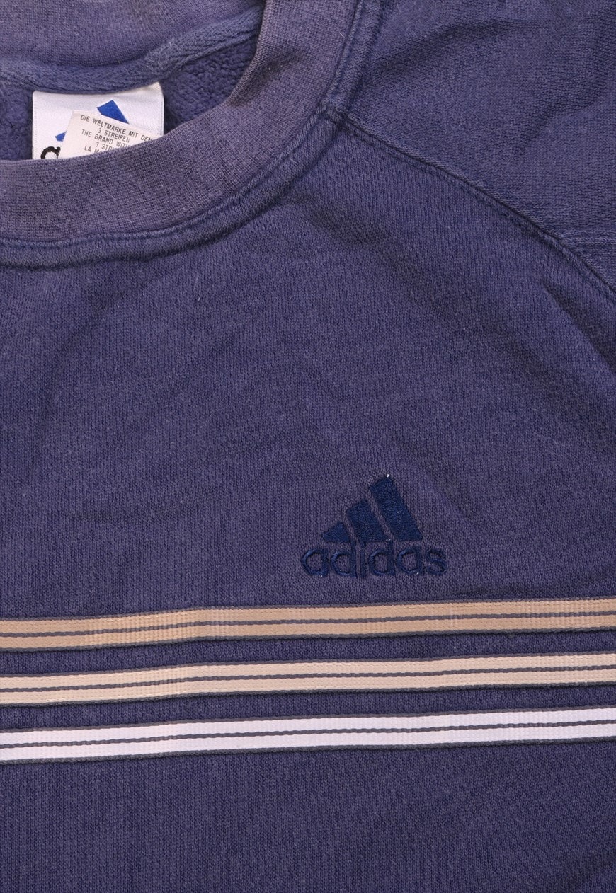 Vintage purple best sale adidas sweatshirt