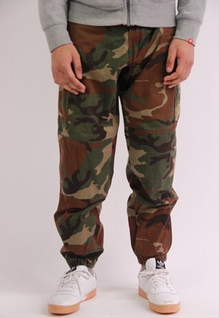 VINTAGE ARMY CAMO TROUSERS