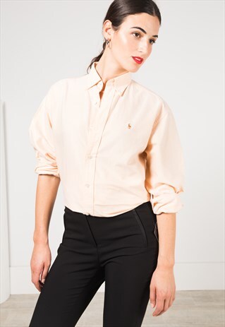 VINTAGE 80'S POLO RALPH LAUREN SHIRT / 0080 / 702