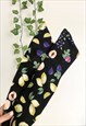 FRUIT SALAD PRINT WIDE WIRE HEADBAND