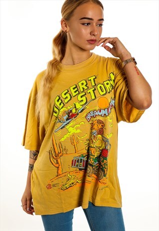 VINTAGE PATTERNED T-SHIRT T306