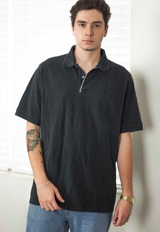 VINTAGE BURBERRY SHIRT LOGO 90S XL 12.1