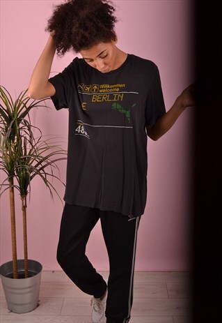 BLACK PUMA T-SHIRT GBT4304