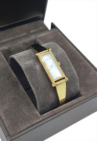 Vintage Gucci Watch L 1500, gold plated