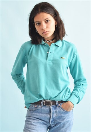 90'S RETRO LACOSTE ATHLEISURE SPORTS POLO JUMPER