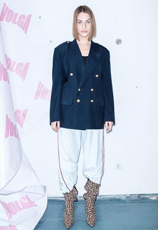 OVERSIZED DOUBLE-BREASTED JACKET / UNISEX