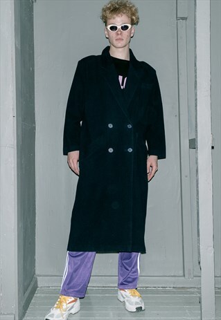 MEXX VINTAGE WOOL DOUBLE-BREASTED COAT