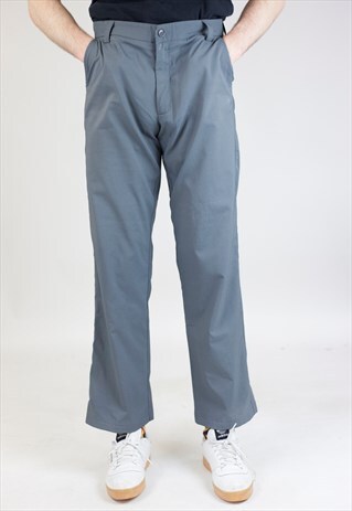 VINTAGE 90'S NIKE GREY GOLF STYLE PANTS