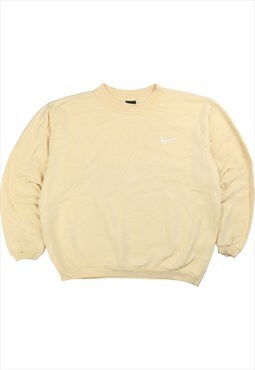 Vintage  Nike Sweatshirt Swoosh Heavyweight Crewneck