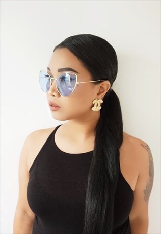 VINTAGE STYLE SUMMER 90S Y2K OVERSIZE SUNGLASSES SHADES