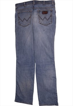 Wrangler 90's Straight Leg Baggy Trousers / Pants 38 Blue