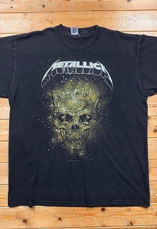 Metallica retro black FOTL graphic T-shirt XL