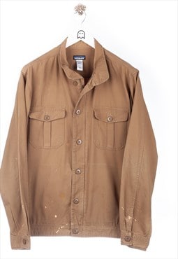 Vintage  Patagonia  Transitional Jacket Basic Look Brown