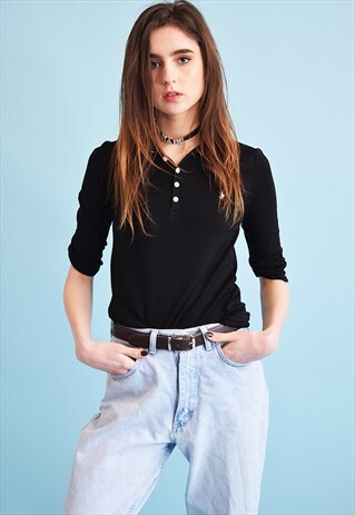 90'S RETRO RALPH LAUREN SPORTS T-SHIRT TOP TEE