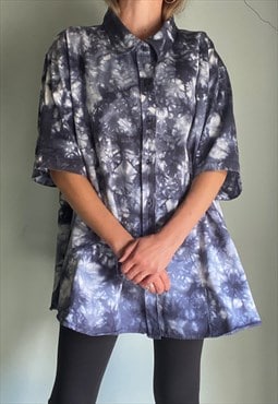 Vintage Tie Dye Denim Shirt