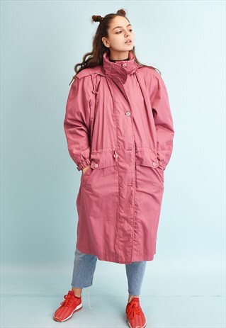 90'S RETRO ATHLEISURE PUFFER LONG PARKA COAT