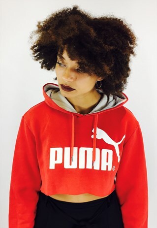 PUMA CROPPED HOODIE