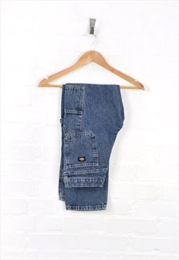 Vintage Dickies Jeans Blue Ladies W28 L29 CV11903