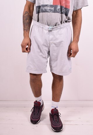 ADIDAS MENS VINTAGE SHORTS W36 GREY 90'S