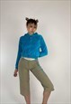 Vintage Y2K Capri Pants Embroidered Letters