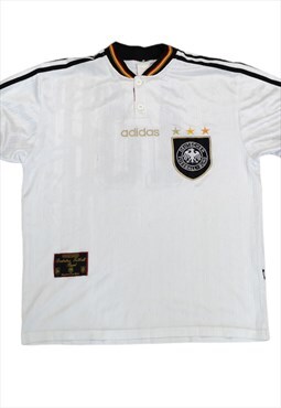 1996 Adidas Germany Moller 10 Home Shirt Size Medium